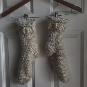 Fuzzy Slipper Socks